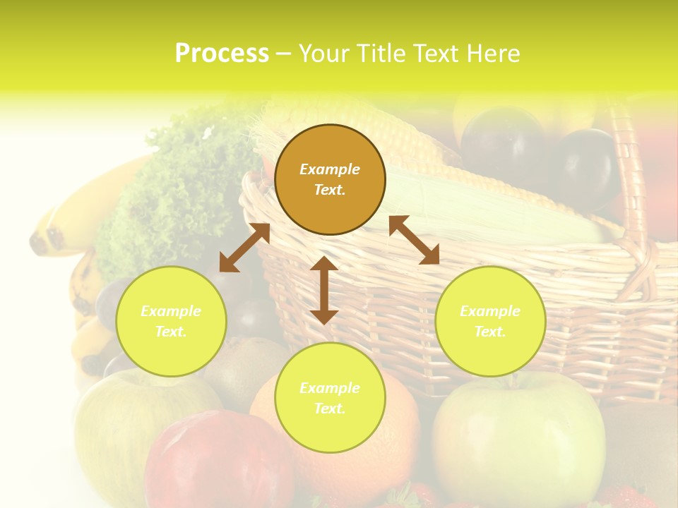 Apples Vegetables Tropical PowerPoint Template