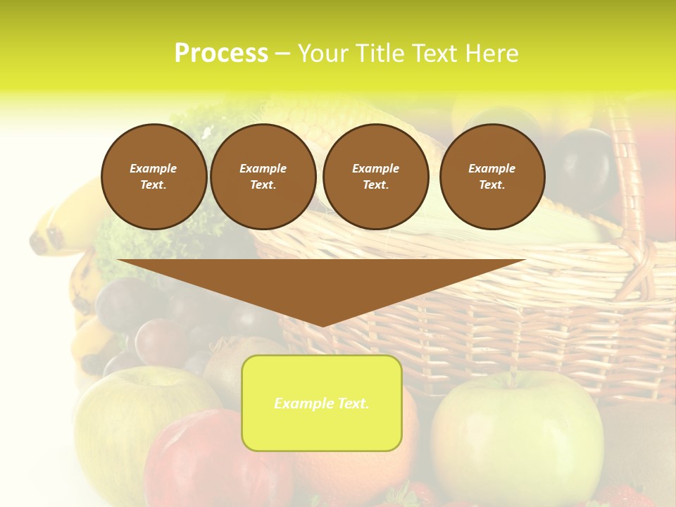 Apples Vegetables Tropical PowerPoint Template
