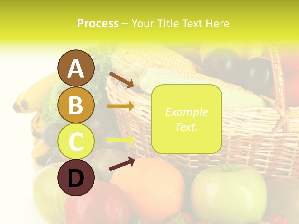 Apples Vegetables Tropical PowerPoint Template