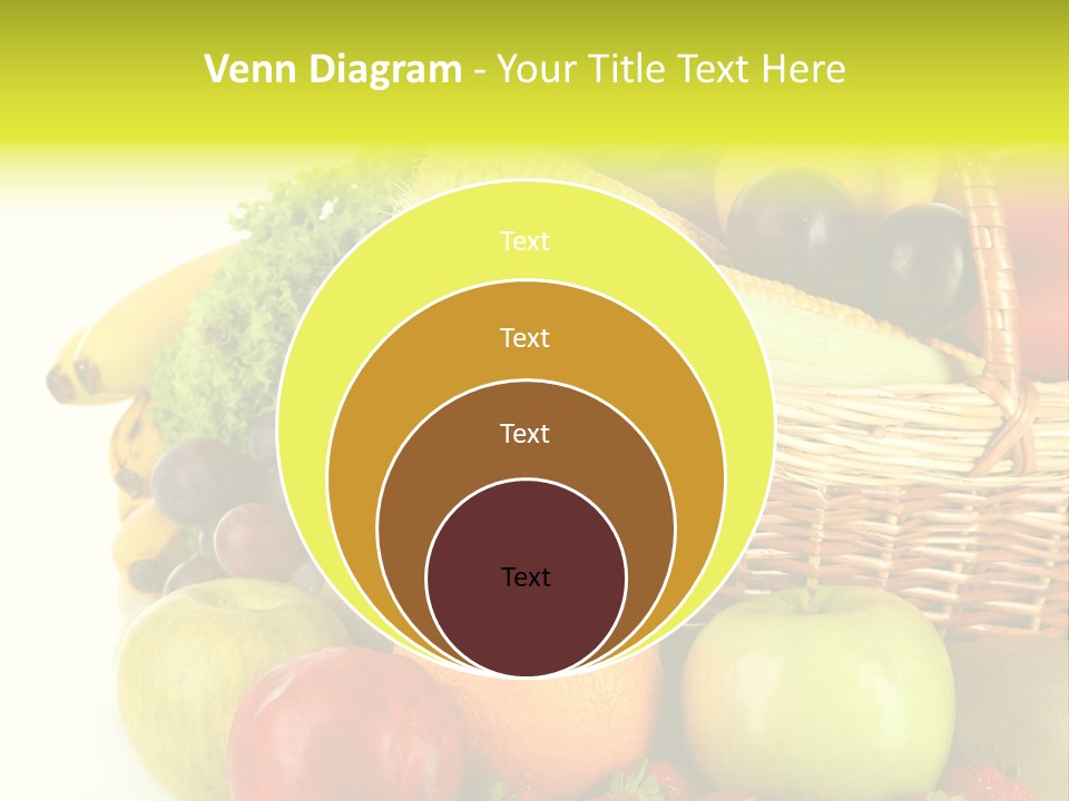 Apples Vegetables Tropical PowerPoint Template