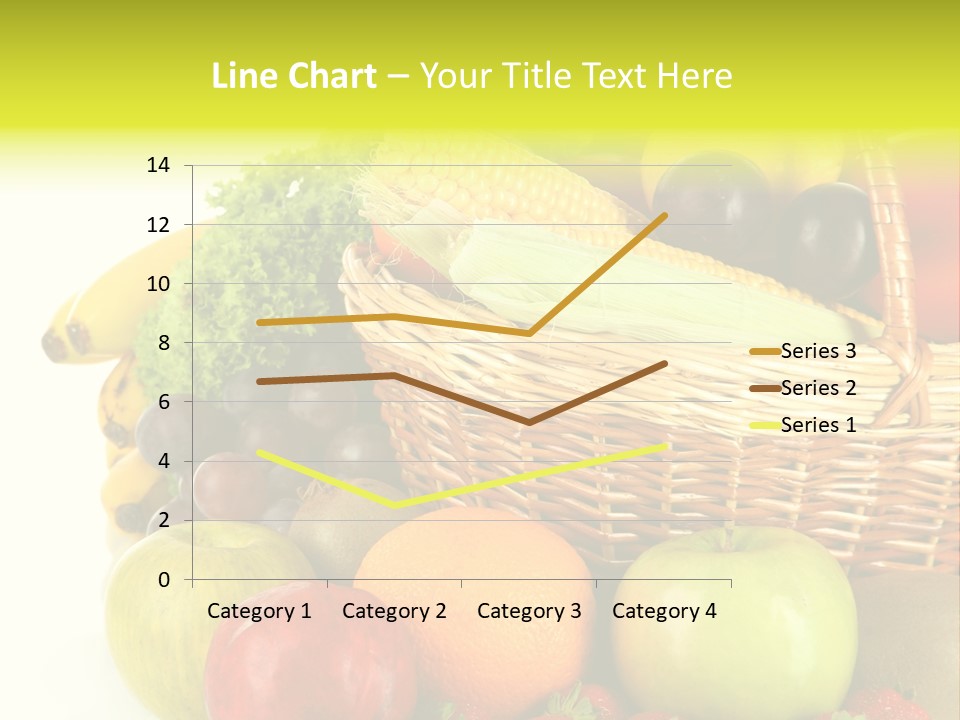 Apples Vegetables Tropical PowerPoint Template