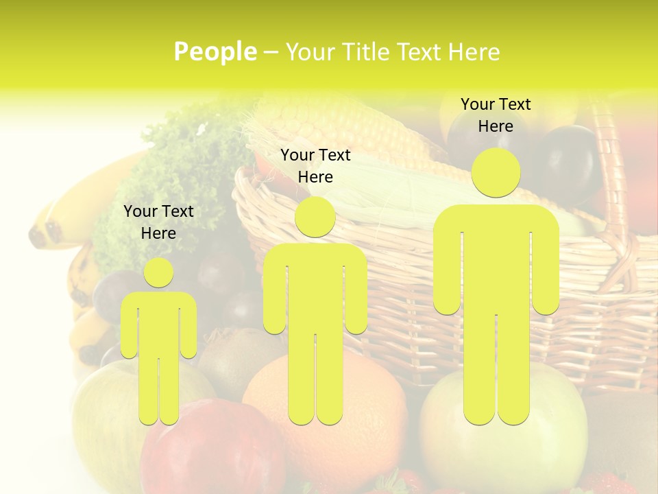 Apples Vegetables Tropical PowerPoint Template