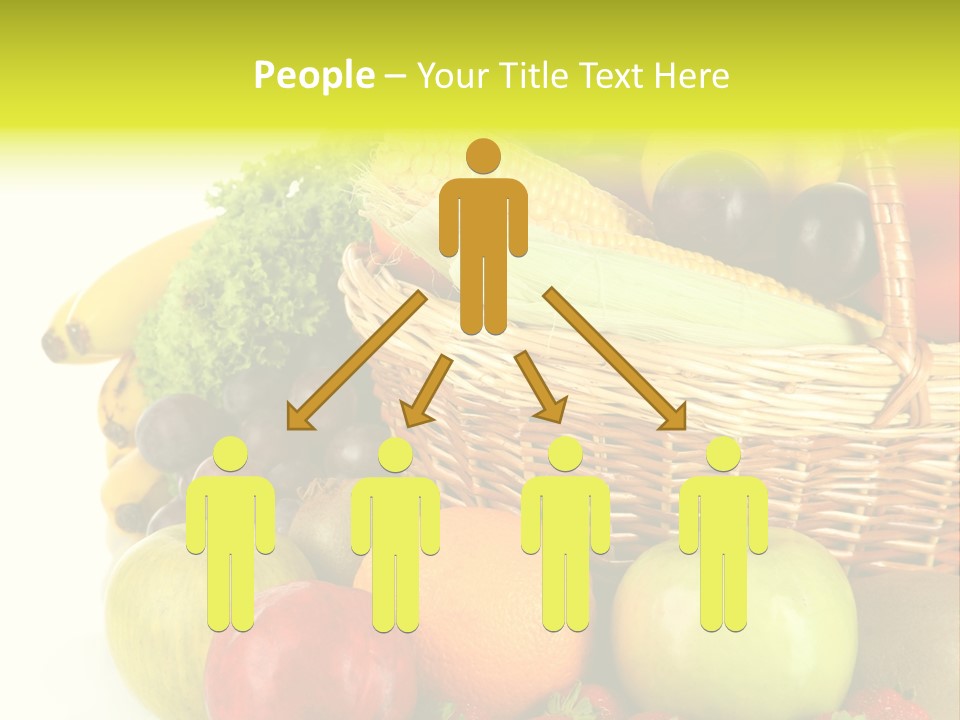 Apples Vegetables Tropical PowerPoint Template