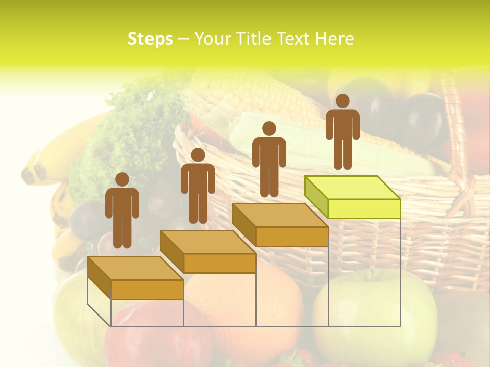 Apples Vegetables Tropical PowerPoint Template