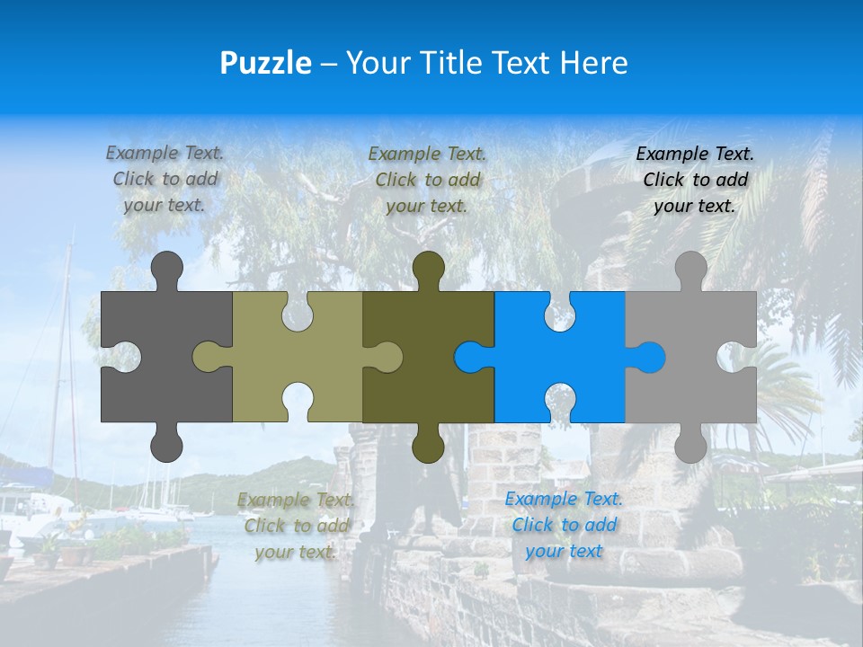 Nelson Nelsons Dock PowerPoint Template