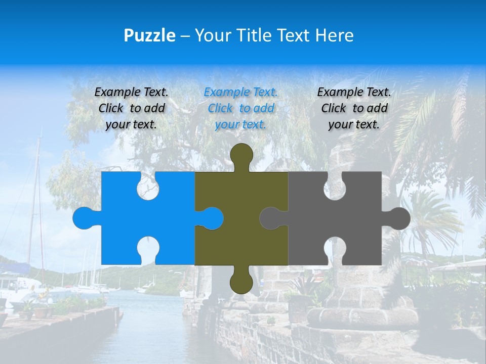 Nelson Nelsons Dock PowerPoint Template