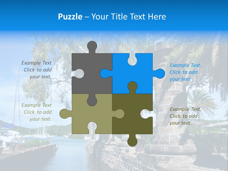 Nelson Nelsons Dock PowerPoint Template