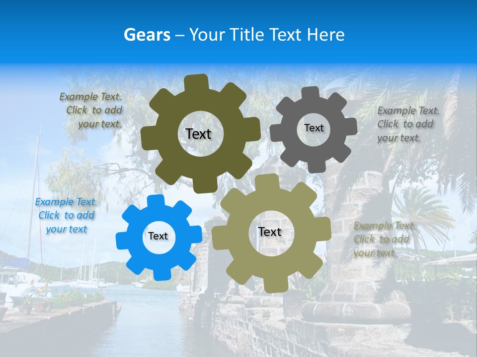 Nelson Nelsons Dock PowerPoint Template