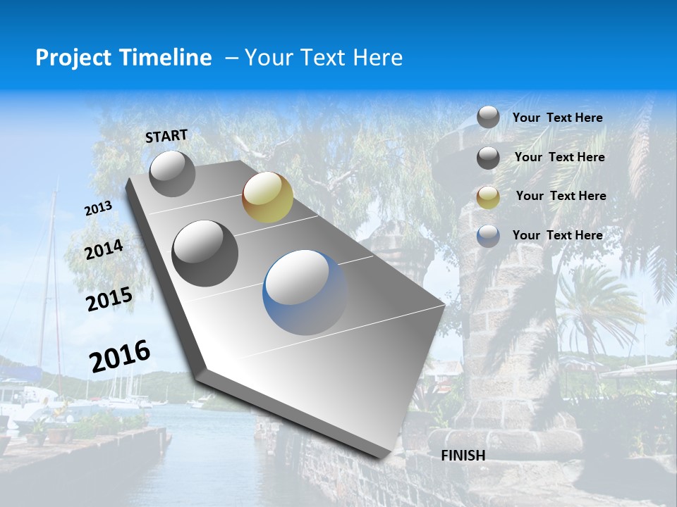 Nelson Nelsons Dock PowerPoint Template