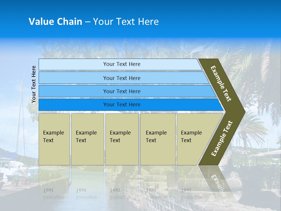 Nelson Nelsons Dock PowerPoint Template