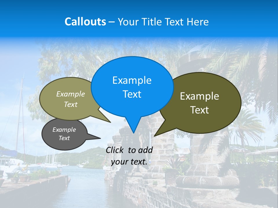 Nelson Nelsons Dock PowerPoint Template