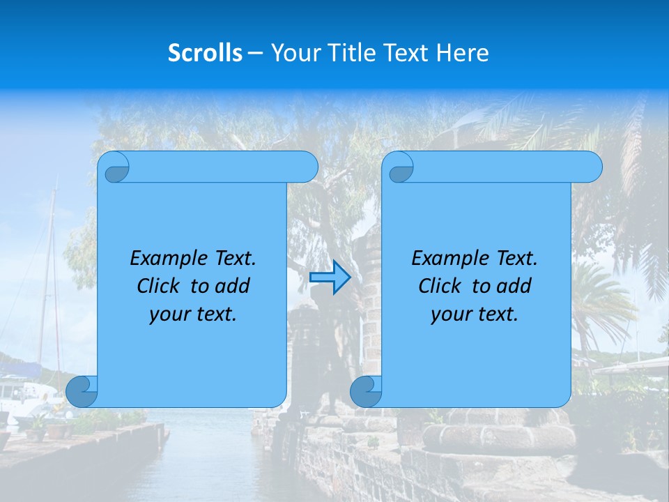 Nelson Nelsons Dock PowerPoint Template