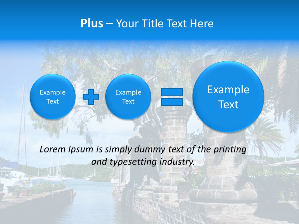 Nelson Nelsons Dock PowerPoint Template