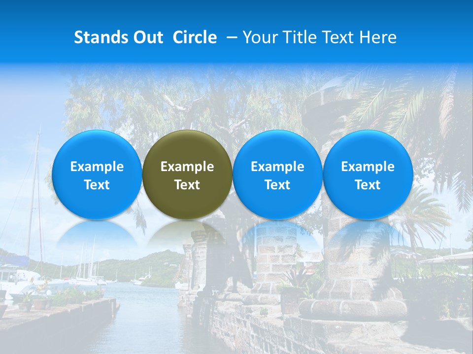 Nelson Nelsons Dock PowerPoint Template