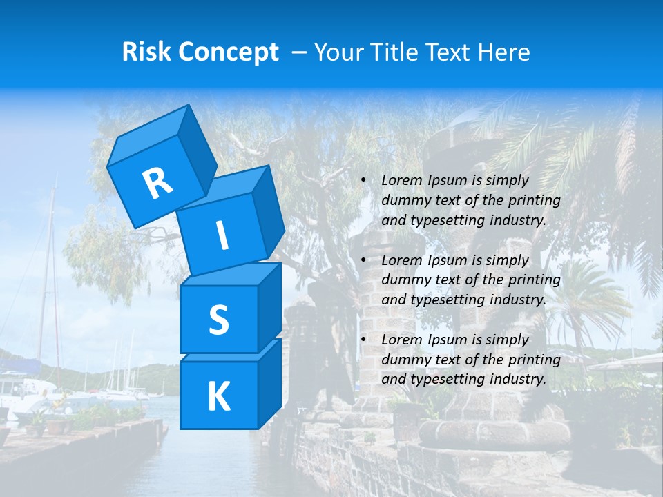 Nelson Nelsons Dock PowerPoint Template