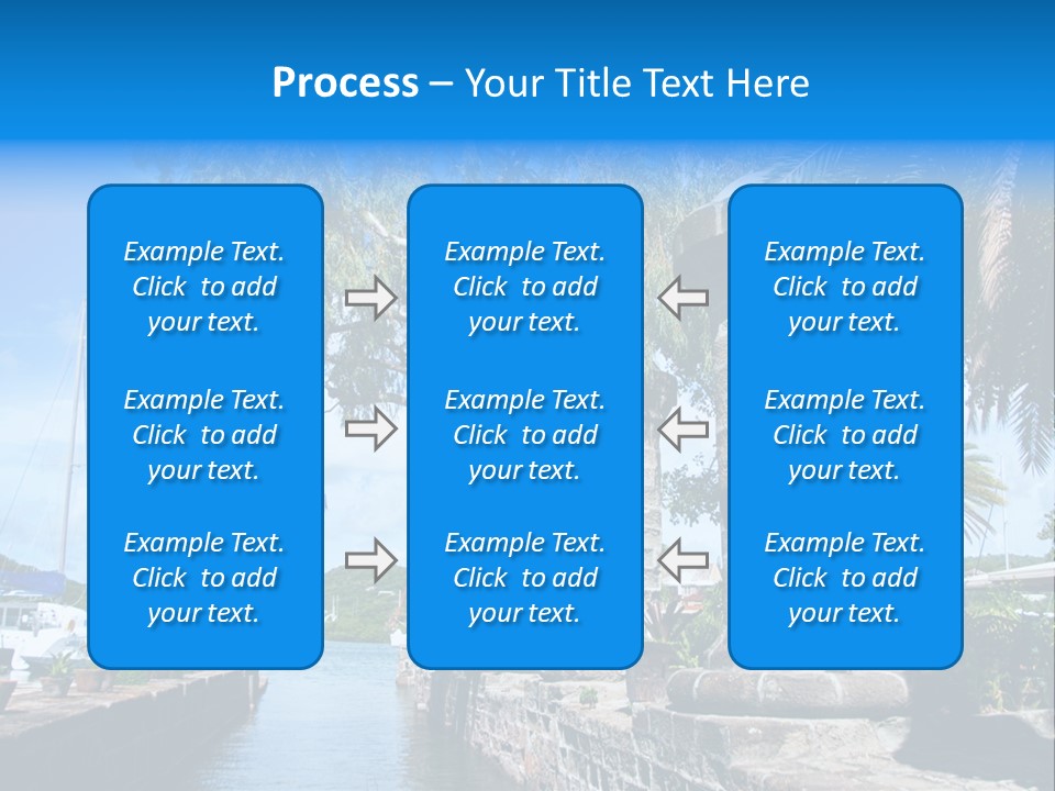 Nelson Nelsons Dock PowerPoint Template