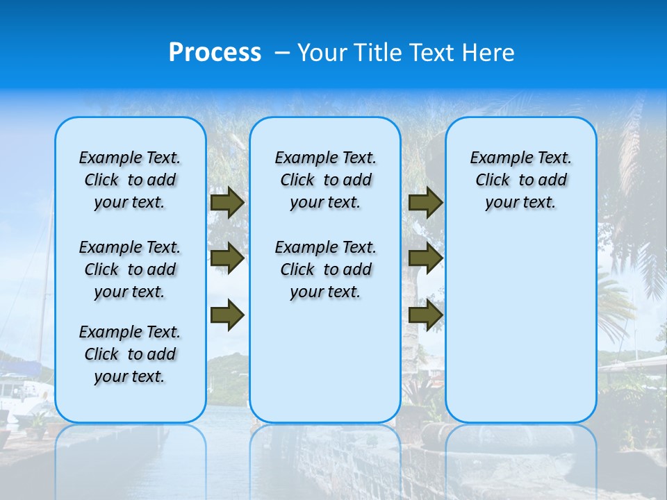 Nelson Nelsons Dock PowerPoint Template
