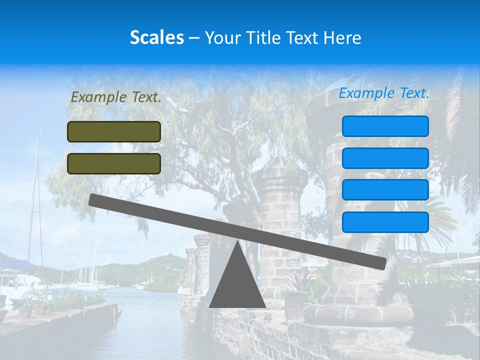 Nelson Nelsons Dock PowerPoint Template