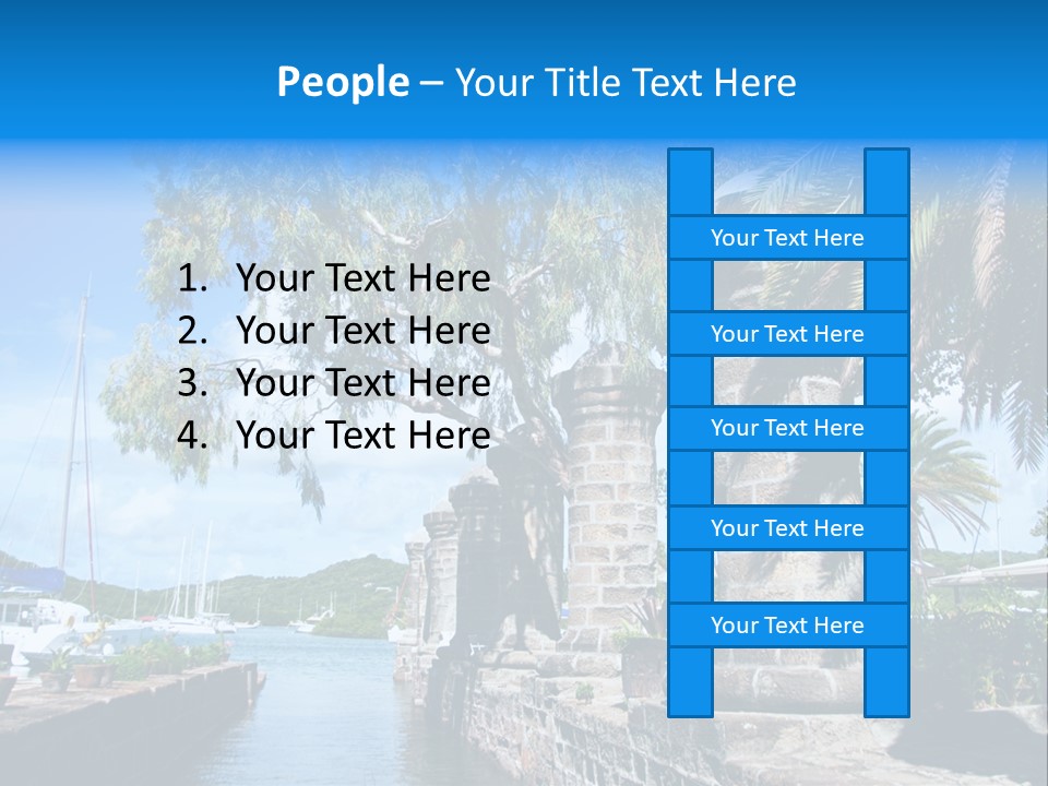 Nelson Nelsons Dock PowerPoint Template