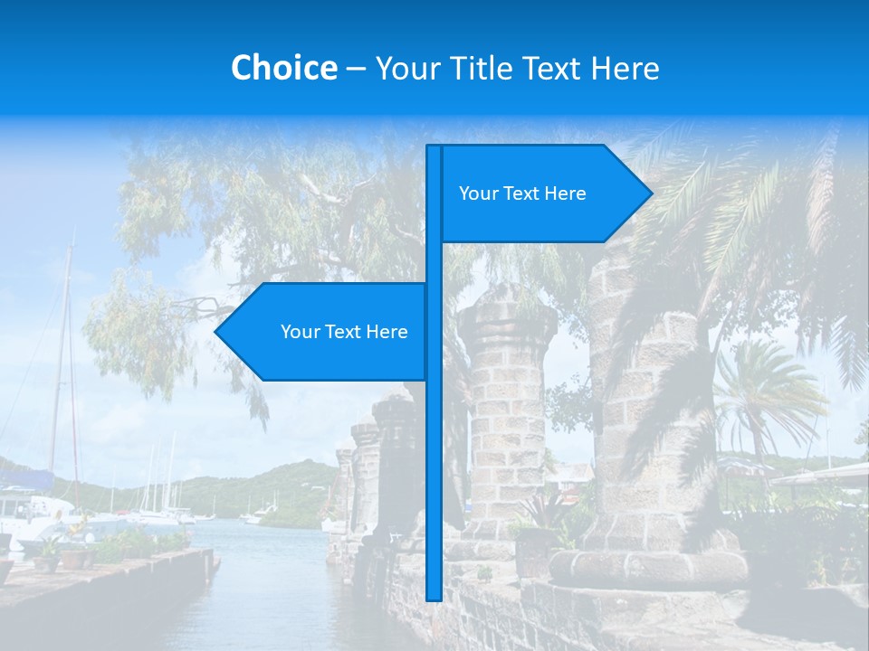 Nelson Nelsons Dock PowerPoint Template