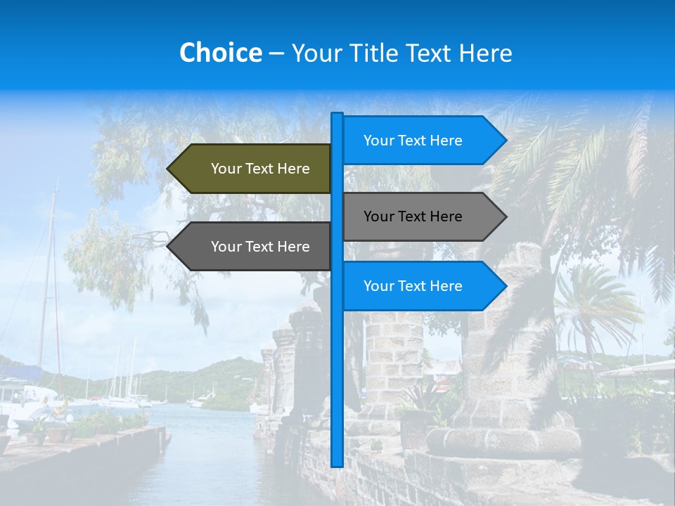 Nelson Nelsons Dock PowerPoint Template