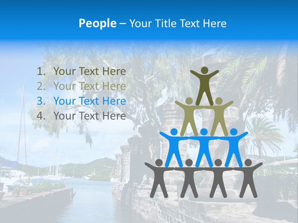 Nelson Nelsons Dock PowerPoint Template