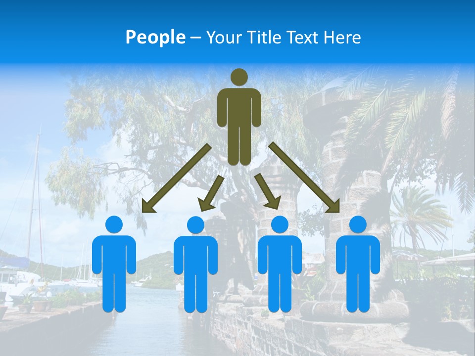 Nelson Nelsons Dock PowerPoint Template