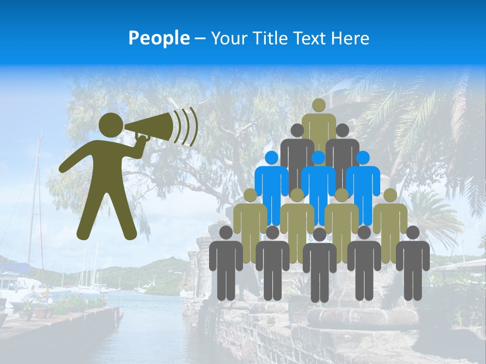 Nelson Nelsons Dock PowerPoint Template