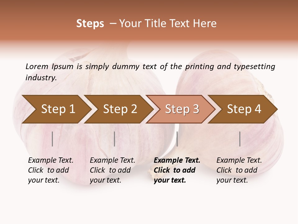 Raw Vegetarian Spice PowerPoint Template