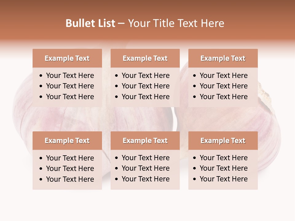 Raw Vegetarian Spice PowerPoint Template