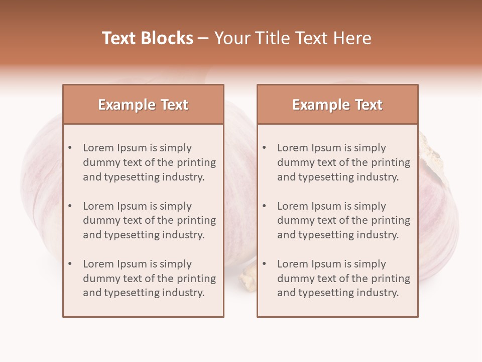Raw Vegetarian Spice PowerPoint Template