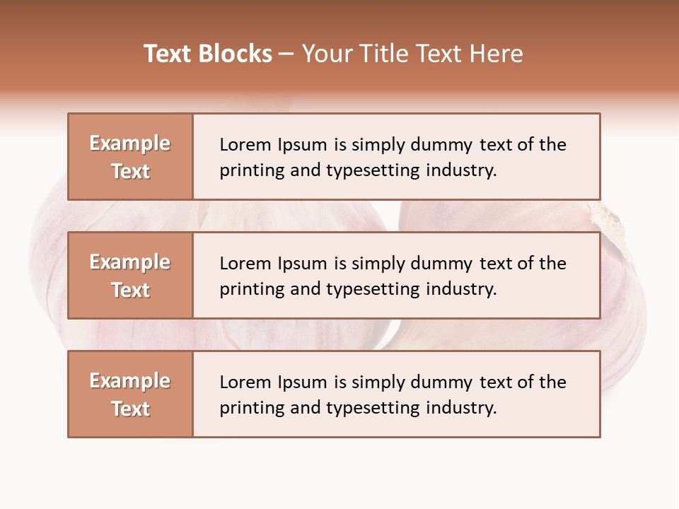 Raw Vegetarian Spice PowerPoint Template