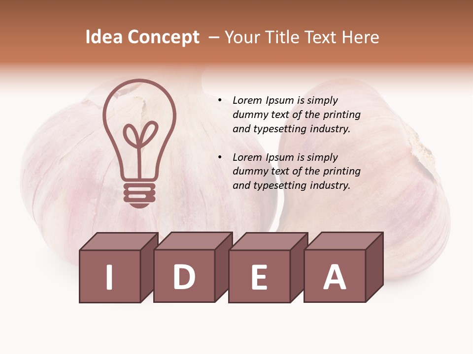 Raw Vegetarian Spice PowerPoint Template