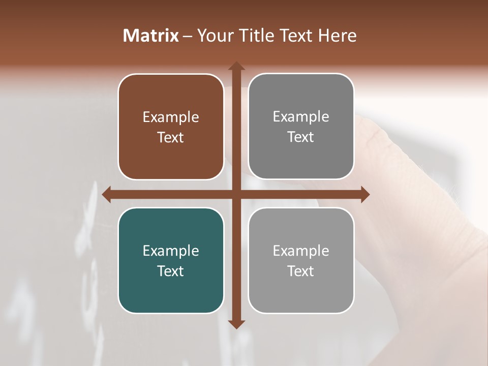 Scratching Fingernail Blackboard PowerPoint Template