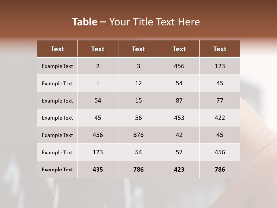 Scratching Fingernail Blackboard PowerPoint Template
