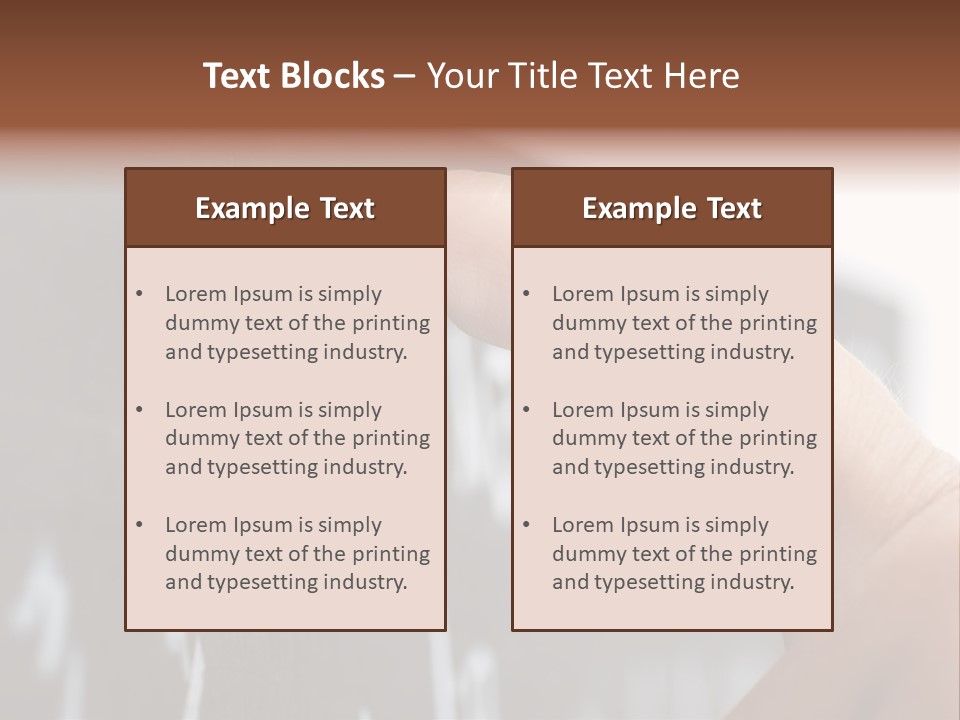 Scratching Fingernail Blackboard PowerPoint Template