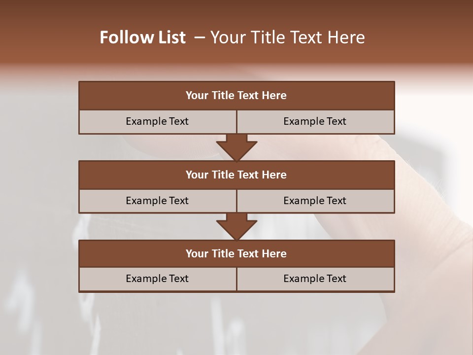 Scratching Fingernail Blackboard PowerPoint Template
