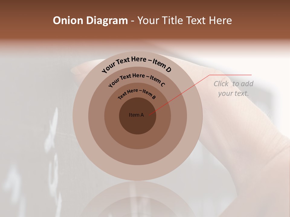 Scratching Fingernail Blackboard PowerPoint Template