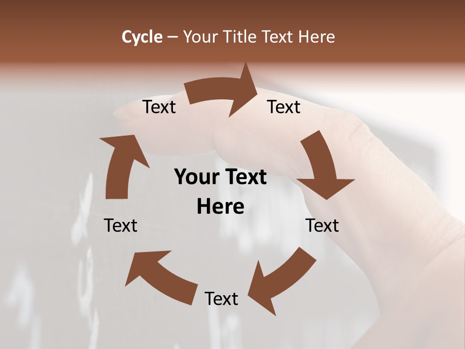 Scratching Fingernail Blackboard PowerPoint Template