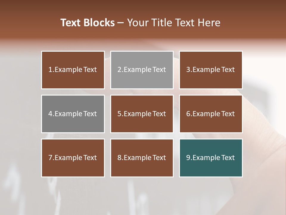 Scratching Fingernail Blackboard PowerPoint Template