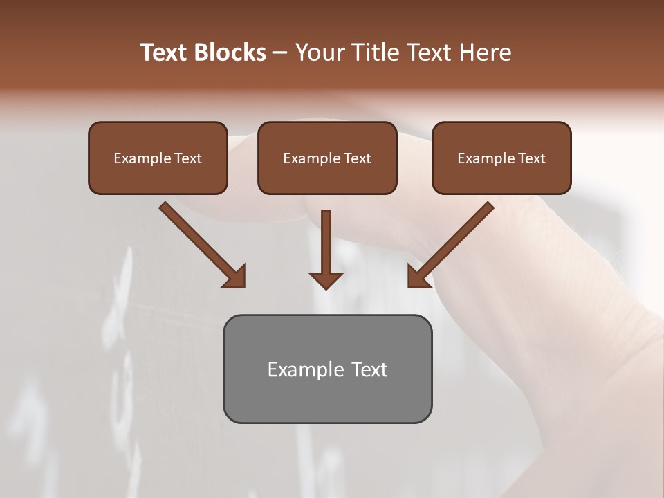 Scratching Fingernail Blackboard PowerPoint Template