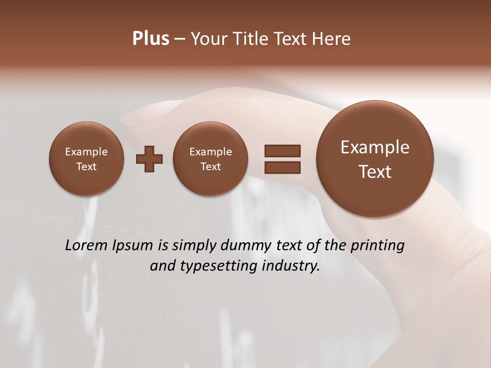 Scratching Fingernail Blackboard PowerPoint Template