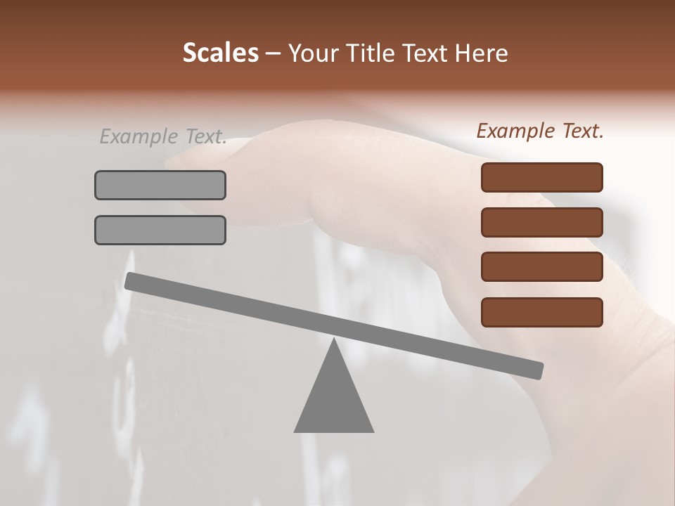Scratching Fingernail Blackboard PowerPoint Template