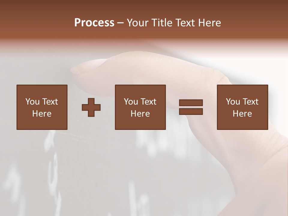 Scratching Fingernail Blackboard PowerPoint Template