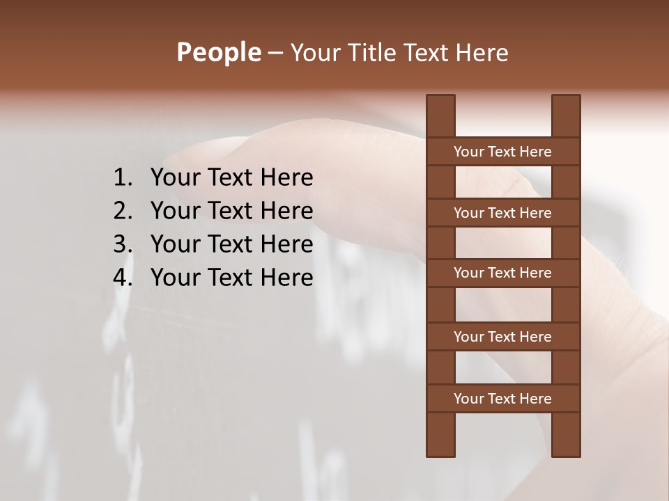 Scratching Fingernail Blackboard PowerPoint Template