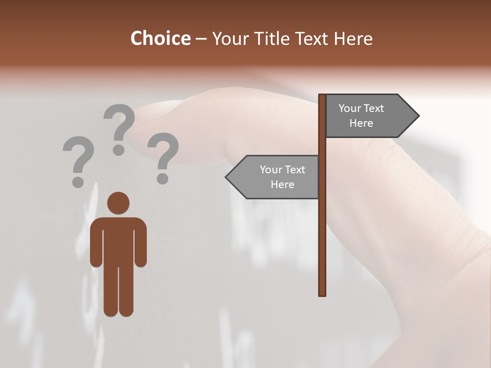Scratching Fingernail Blackboard PowerPoint Template
