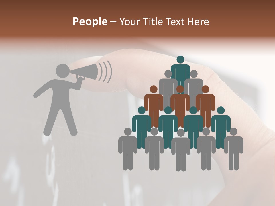 Scratching Fingernail Blackboard PowerPoint Template