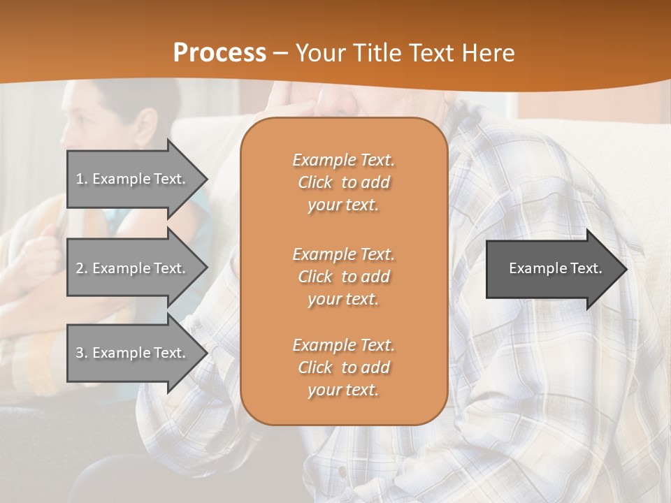 Sadness Mature Pensioner PowerPoint Template