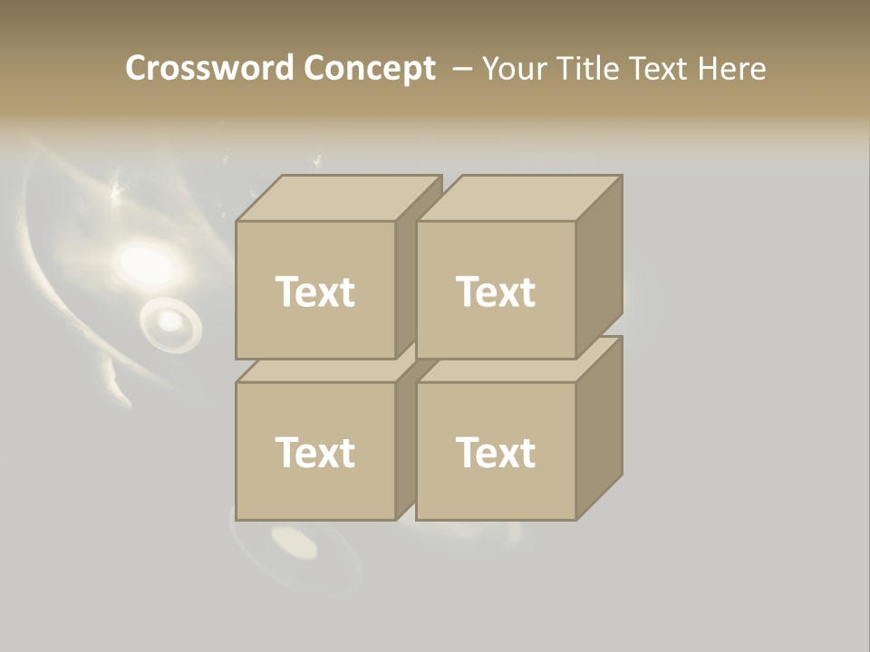 Shapes Disks Universe PowerPoint Template
