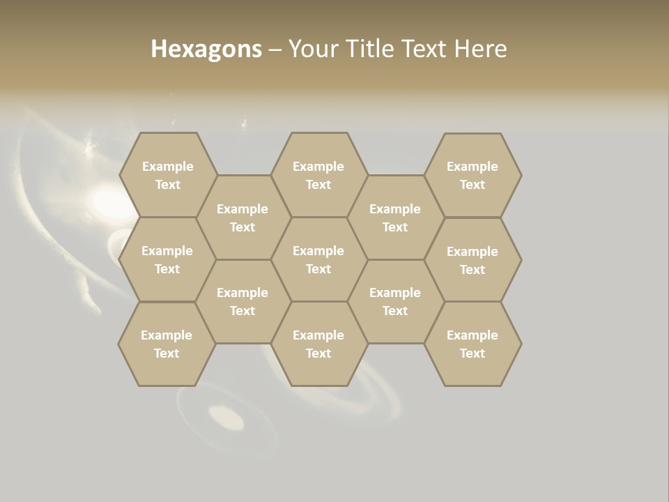 Shapes Disks Universe PowerPoint Template